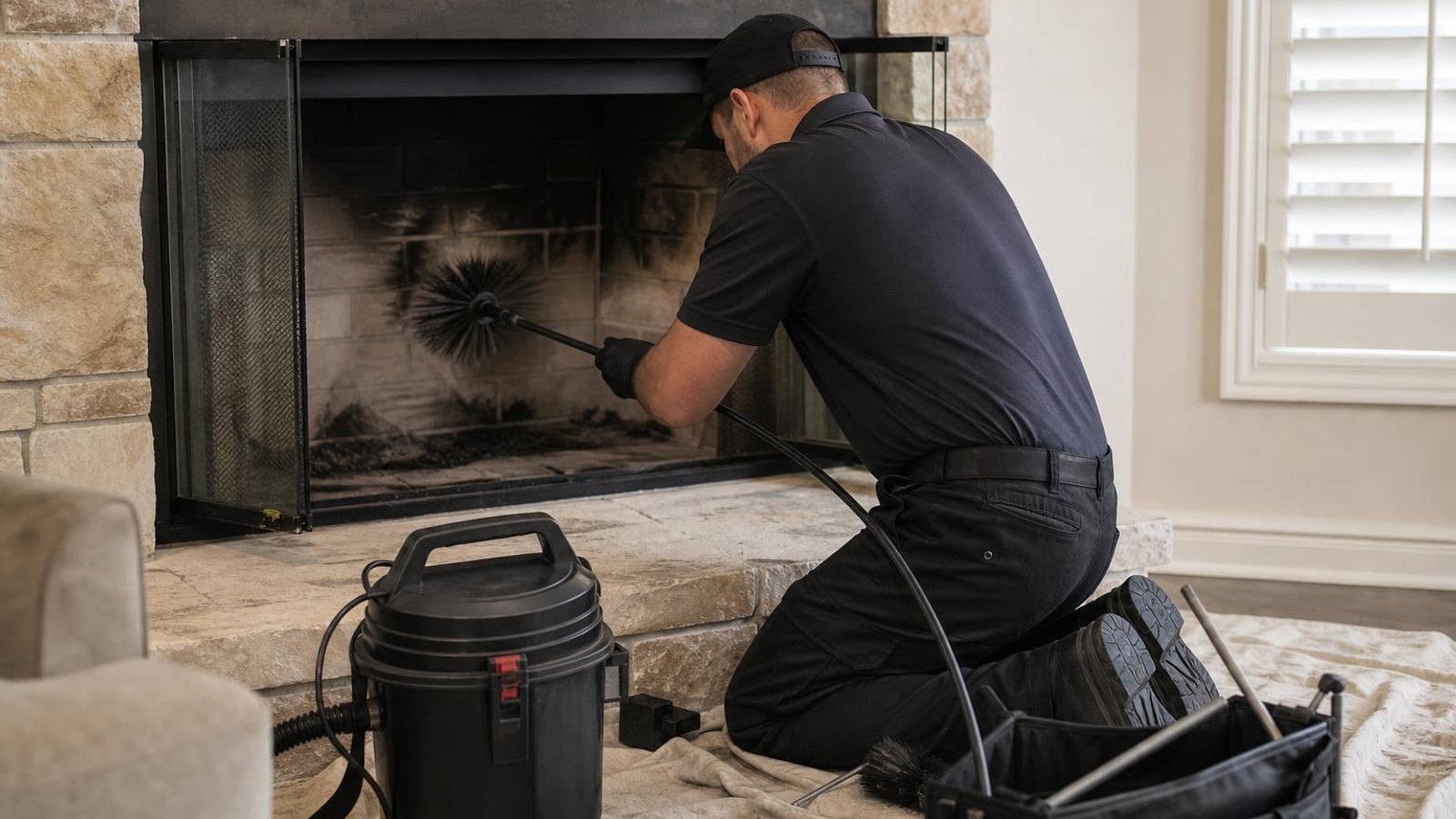 Local chimney sweep & inspection for Flower Mound homes